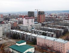 Октябрьский район Иркутска. Автор фото - Игорь Дремин