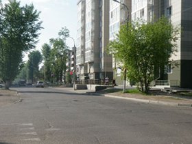 Улица Мира. Фото Александра Логвинова с сайта www.irk-2.net.ru