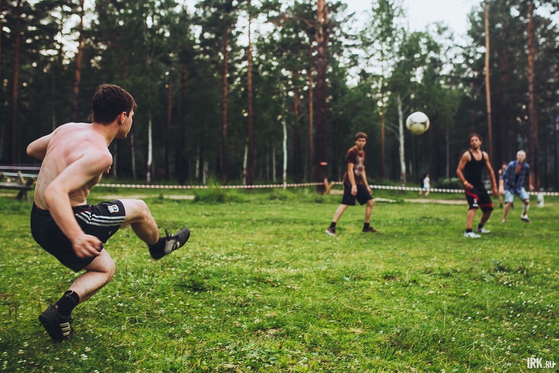 В рамках фестиваля прошли любительские соревнования по футболу