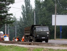 Ремонт перекрестка улиц Лермонтова и Улан-Баторской начали по просьбе иркутян в конце июня. Проезжую часть расширили и заасфальтировали.  Фото Яны Ушаковой