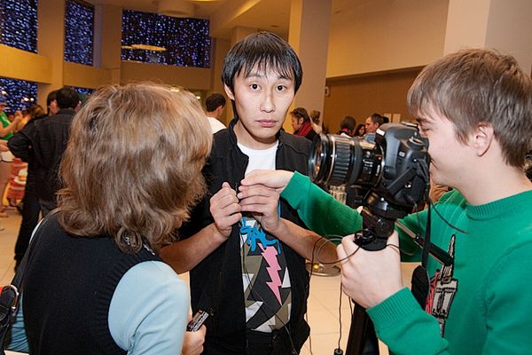 На презентации фильма «На Байкал»