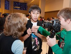 На презентации фильма «На Байкал»