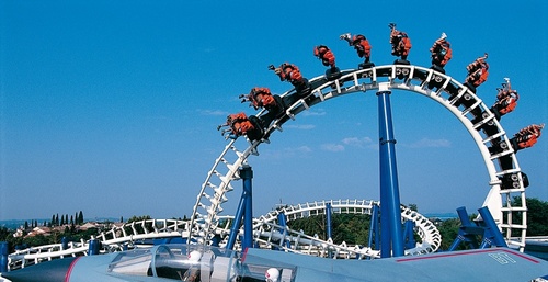 Аттракцион в Италии. Фото с сайта www.gardaland.it