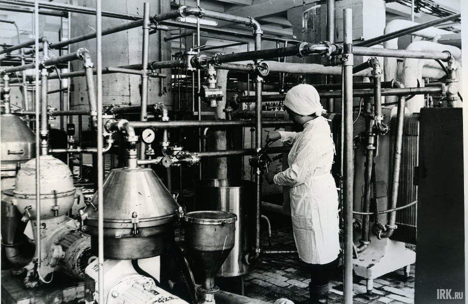Фотографии из архива Иркутского гормолзавода