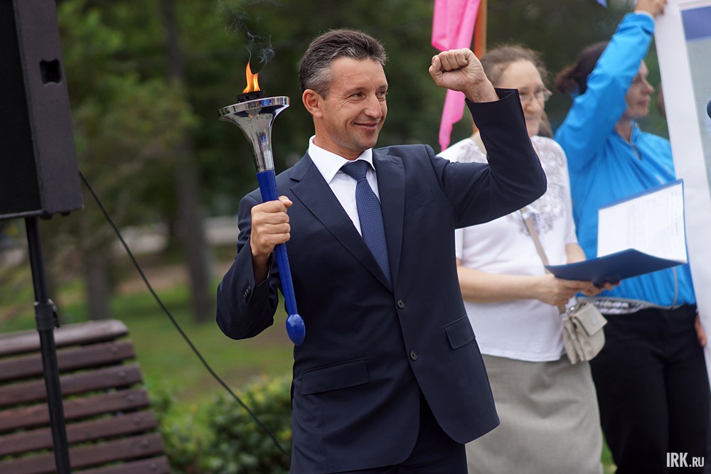 В мероприятии принял участие министр спорта и молодежной политики Иркутской области Павел Никитин