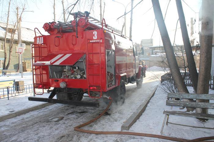 Огонь потушен за 7 минут