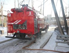 Огонь потушен за 7 минут