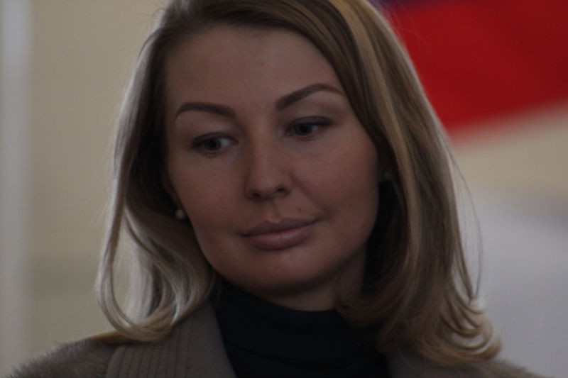 Супруга главы города Марина Левада