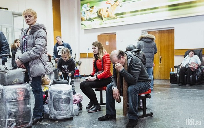 В аэропорту Иркутска. Фото Артема Моисеева