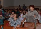На встрече с местными жителями. Фото IRK.ru