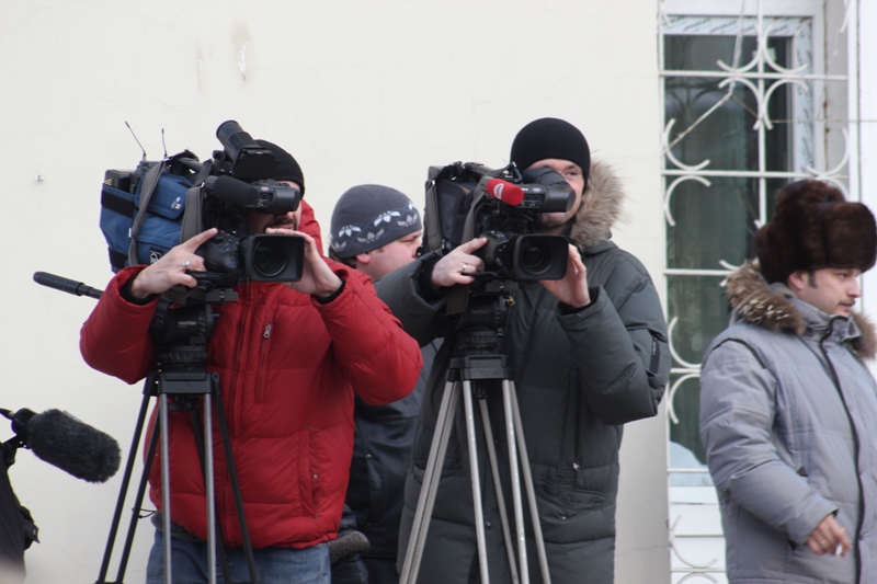 Журналисты тоже были — НТС и Weacom