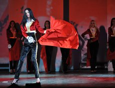 Ксения Катаржнова в образе тореадора