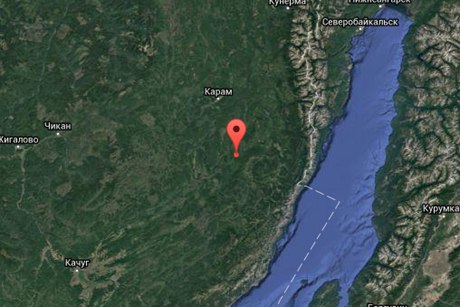Место крушения Ил-76. Скриншот «Google Карты»
