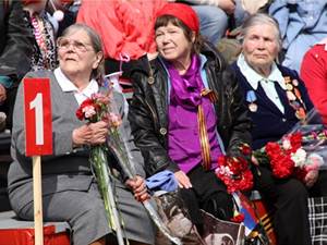 Иркутские ветераны в день Победы. Автор фото — Татьяна Жендарева