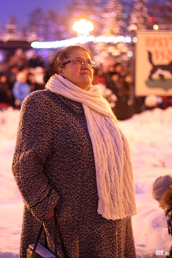 Открытие главной городской елки в Иркутске. Фото Никиты Добрынина.