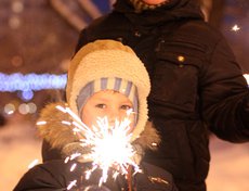 Открытие главной городской елки в Иркутске. Фото Никиты Добрынина.