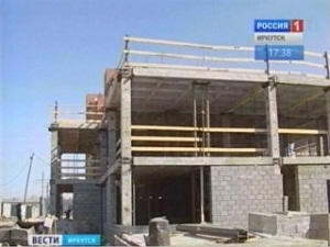Строительство детского сада. Фото Вести-Иркутск