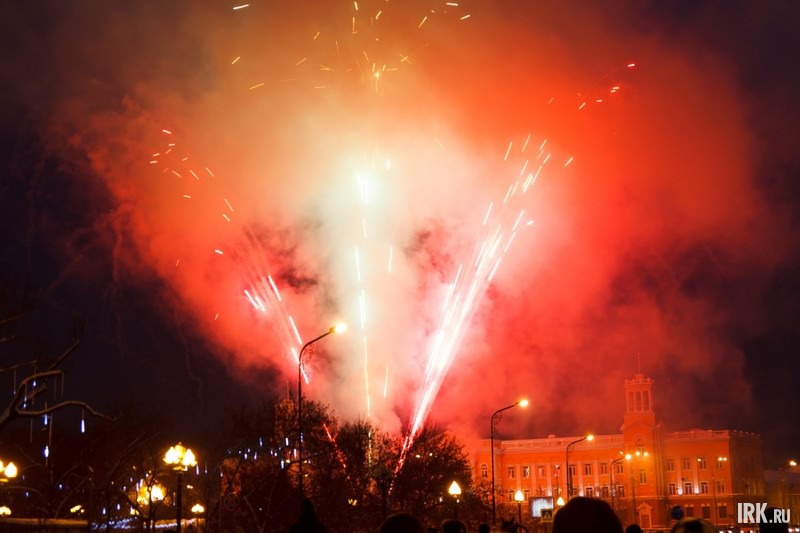 Открытие главной городской елки в Иркутске. Фото Владимира Смирнова.