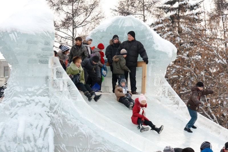 Открытие главной городской елки в Иркутске. Фото Владимира Смирнова.