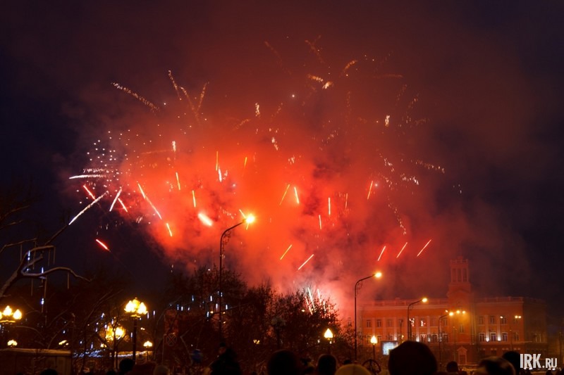 Открытие главной городской елки в Иркутске. Фото Владимира Смирнова.