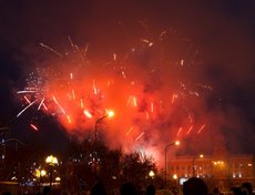 Открытие главной городской елки в Иркутске. Фото Владимира Смирнова.