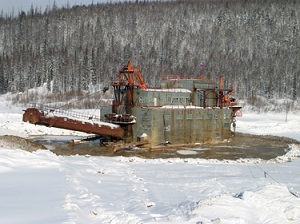 Добыча золота. Фото с сайта www.polyusgold.ru
