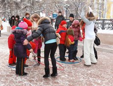 Открытие главной городской елки в Иркутске. Фото Владимира Смирнова.