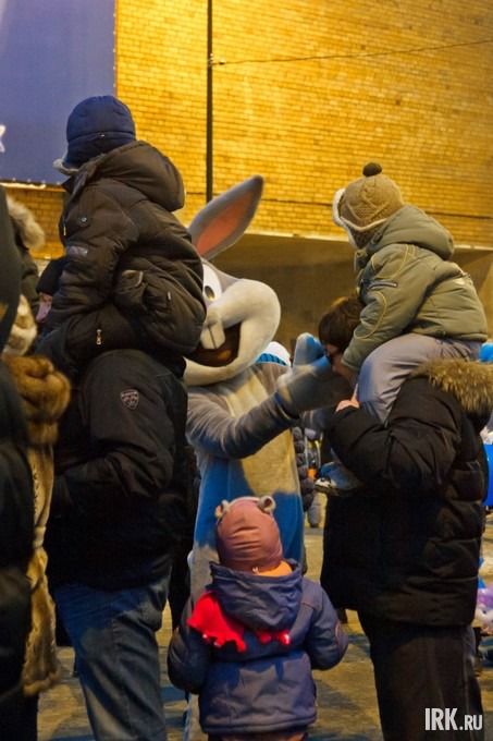 Открытие главной городской елки в Иркутске. Фото Владимира Смирнова.