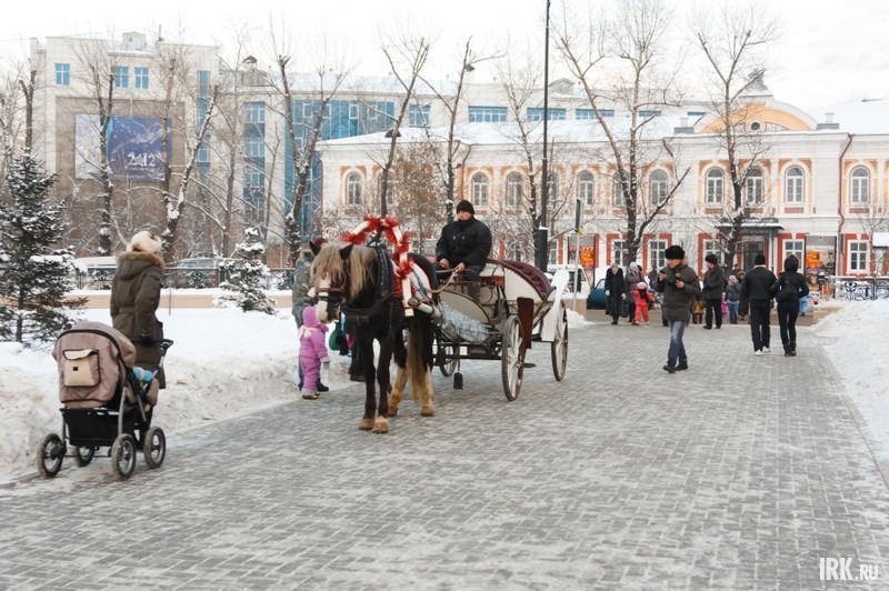 Открытие главной городской елки в Иркутске. Фото Владимира Смирнова.