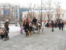 Открытие главной городской елки в Иркутске. Фото Владимира Смирнова.