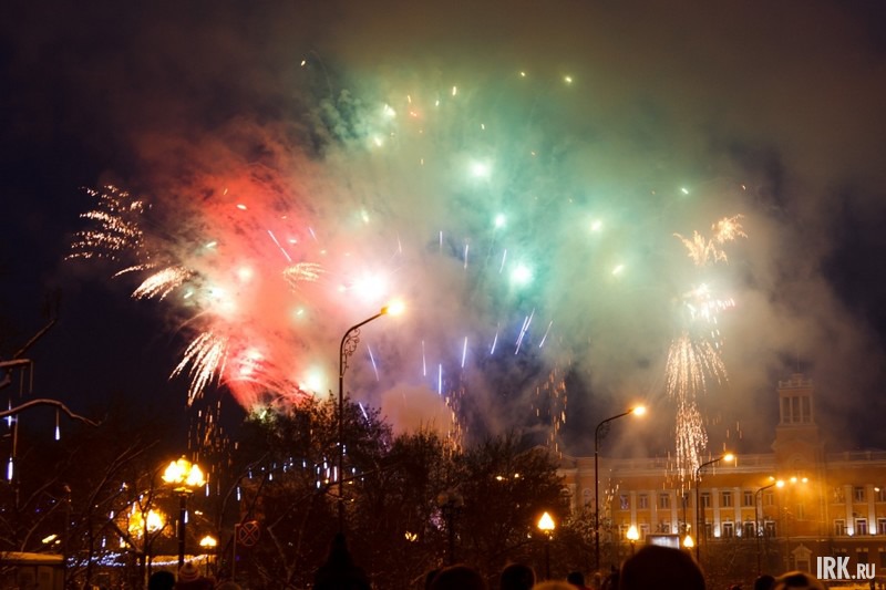 Открытие главной городской елки в Иркутске. Фото Владимира Смирнова.