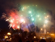 Открытие главной городской елки в Иркутске. Фото Владимира Смирнова.