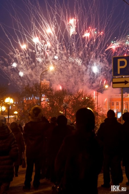 Открытие главной городской елки в Иркутске. Фото Владимира Смирнова.