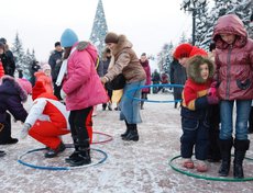 Открытие главной городской елки в Иркутске. Фото Владимира Смирнова.