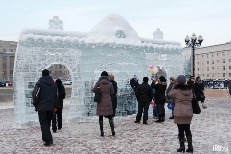Открытие главной городской елки в Иркутске. Фото Владимира Смирнова.