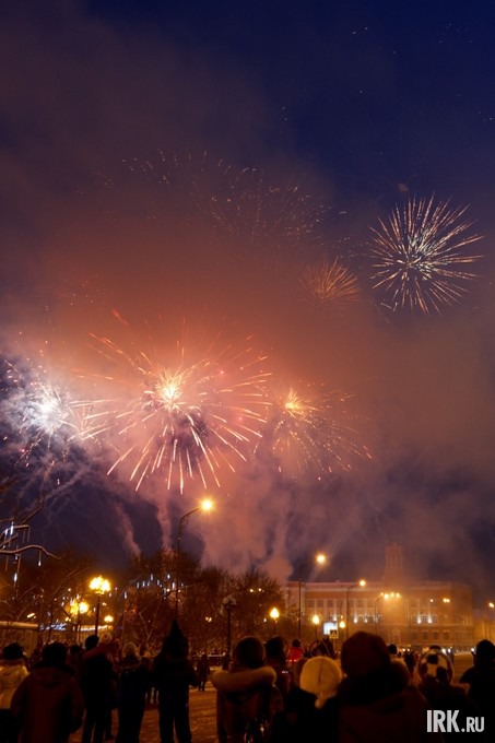 Открытие главной городской елки в Иркутске. Фото Владимира Смирнова.