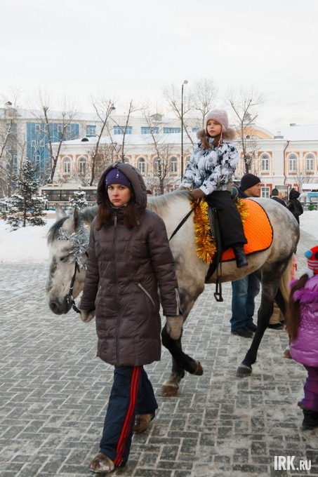 Открытие главной городской елки в Иркутске. Фото Владимира Смирнова.