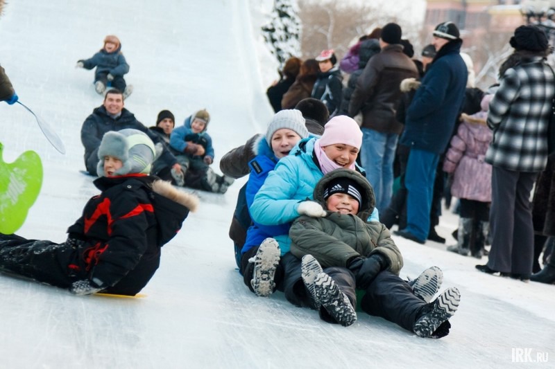 Открытие главной городской елки в Иркутске. Фото Владимира Смирнова.