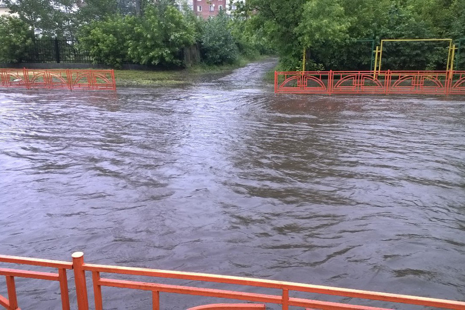 Улица Мира. Фото из группы «ДТП 38RUS»