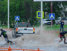На улице Мира.  Фото Алексея Нагаева