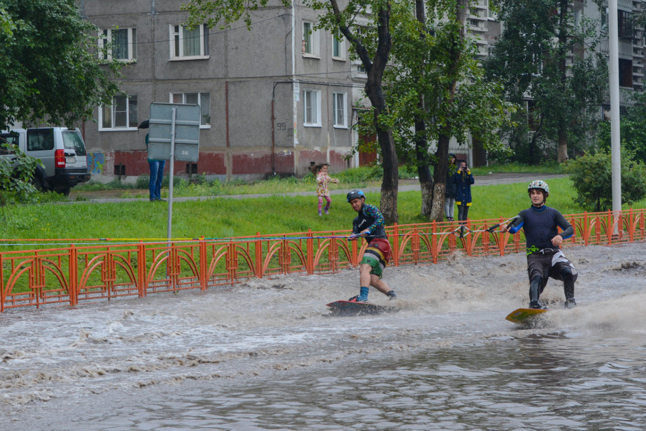На улице Мира. Фото Алексея Нагаева