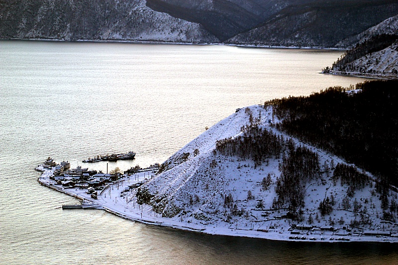 Вид с камня Черского