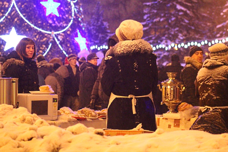 На сквере Кирова