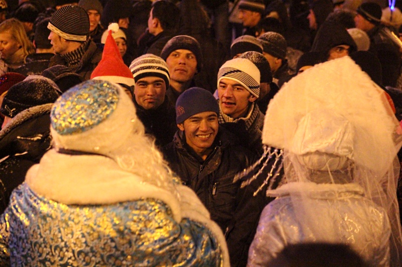 На сквере Кирова