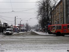 В центре города