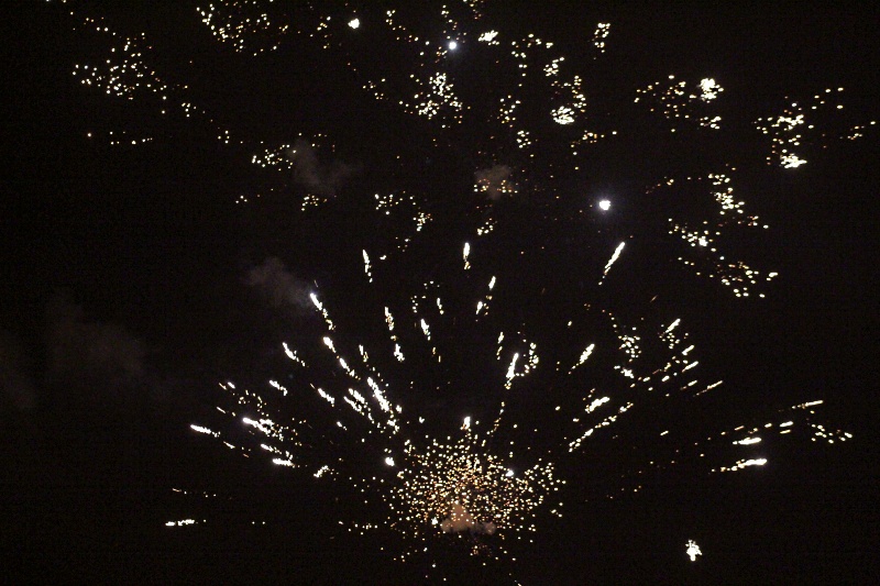 Салют на сквере Кирова