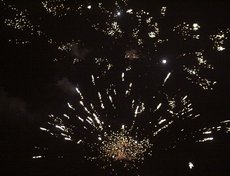 Салют на сквере Кирова