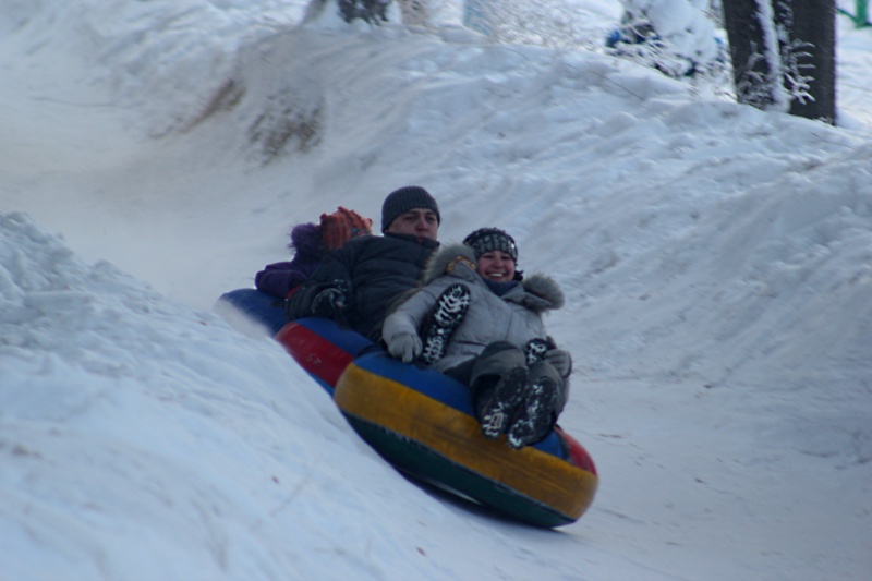 На горке в Академгородке