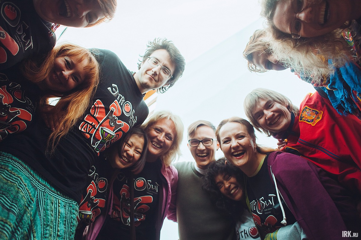 Участники студии этнической перкуссии «Этнобит»