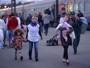 Беженцы. Фото Яны Ушаковой